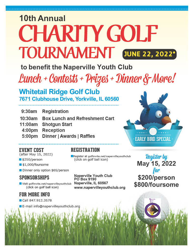 Naperville Youth Club 2022 Golf Event